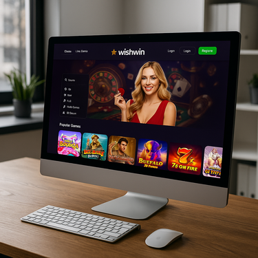 Wishwin Casino - Sodoben dizajn platforme - Uporabniški vmesnik